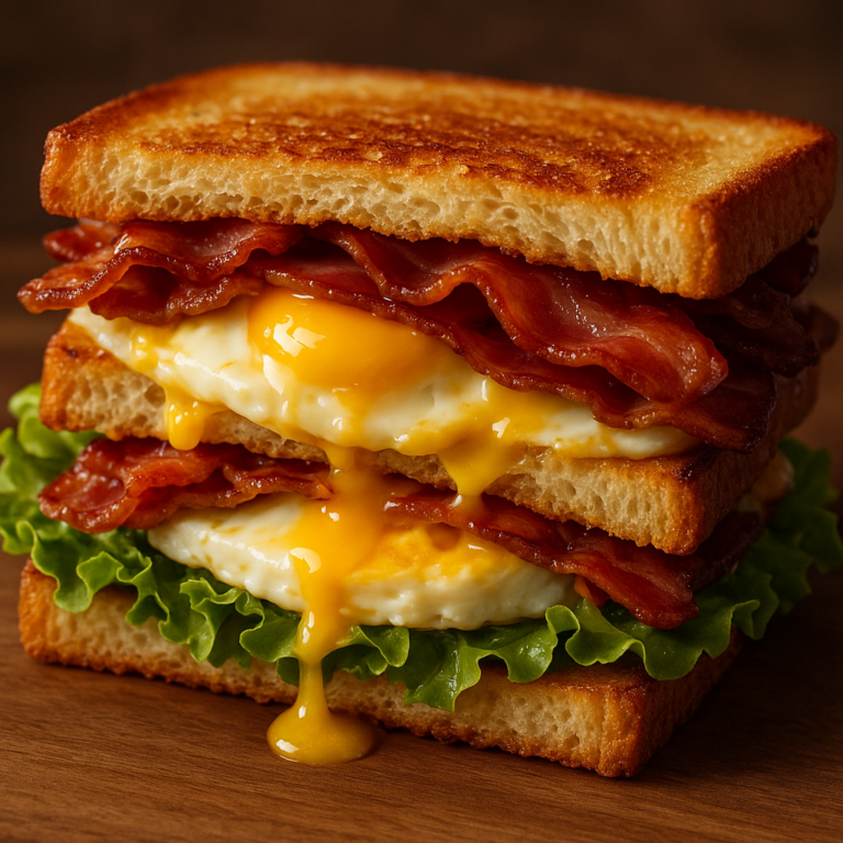 American Egg & Bacon Sandwich