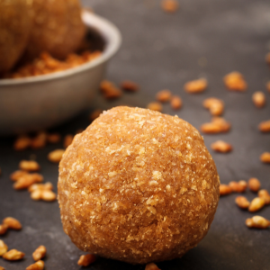 Jaggery Coconut Ladoo