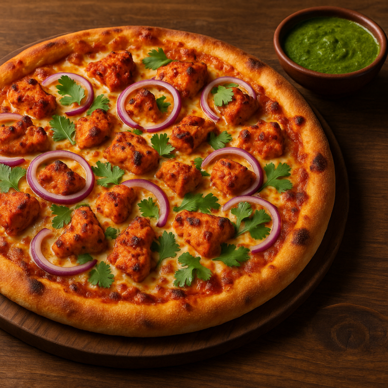 Chicken Tikka Pizza