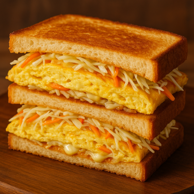 Korean Street-Style Egg Toast