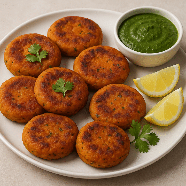 Sweet Potato Tikkis