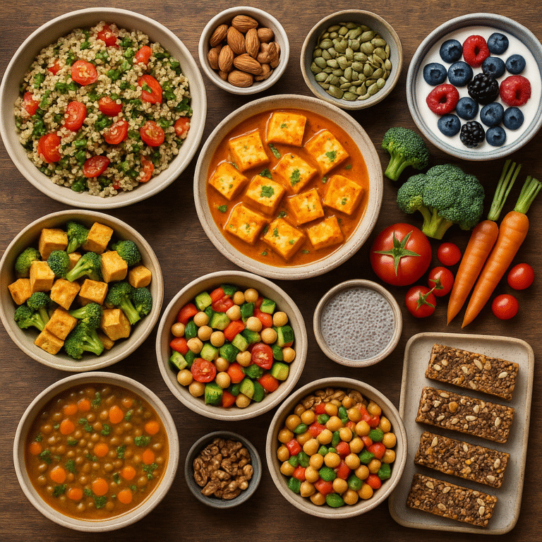high protein vegetarian meal ideas